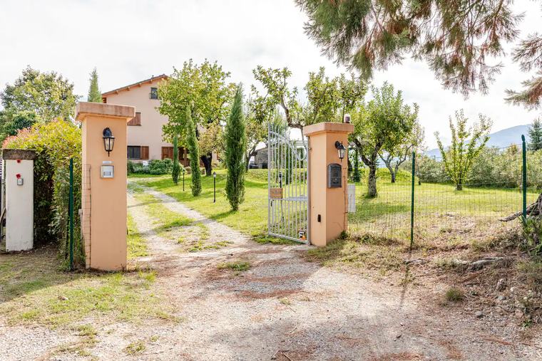 Il cancello d'ingresso